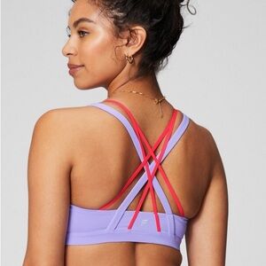 Women's Purple Lilac Sports Bra fabletics